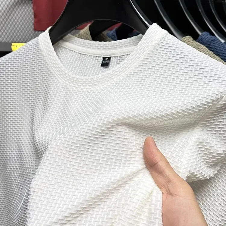 Lauxs Men's Bamboo Silk Summer Tee