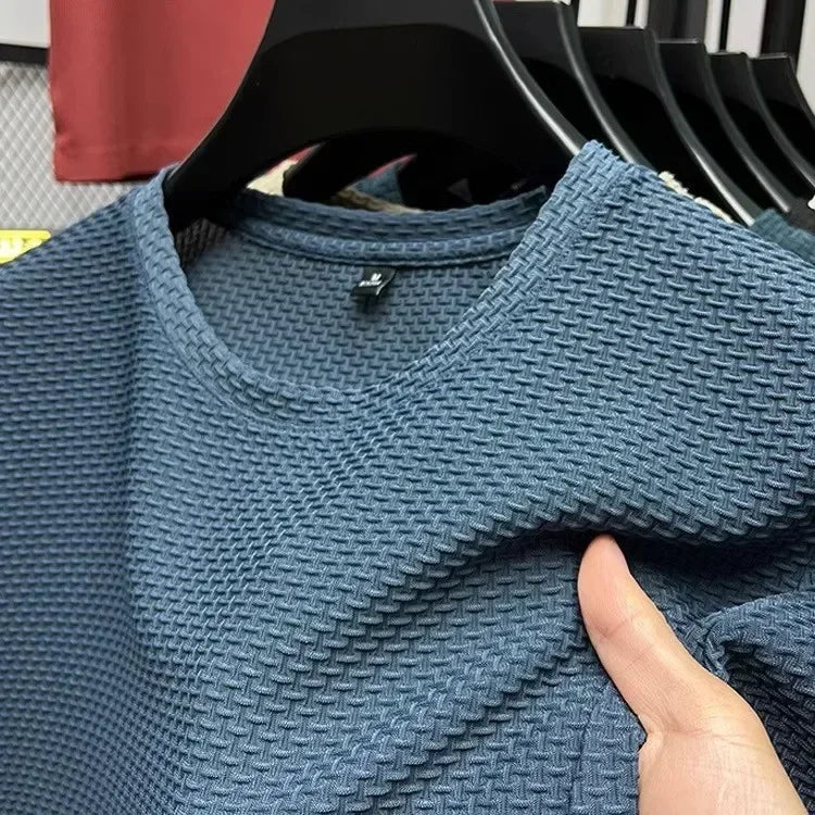 Lauxs Men's Bamboo Silk Summer Tee
