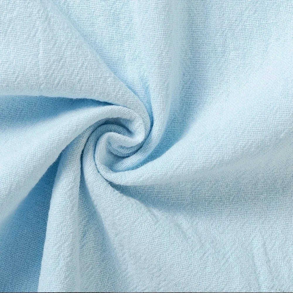 Lauxs Men's - Sophisticated Cotton and Linen Trousers