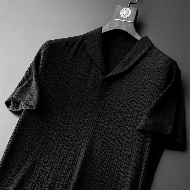Lauxs Ice Silk Linen Summer Elegance Set