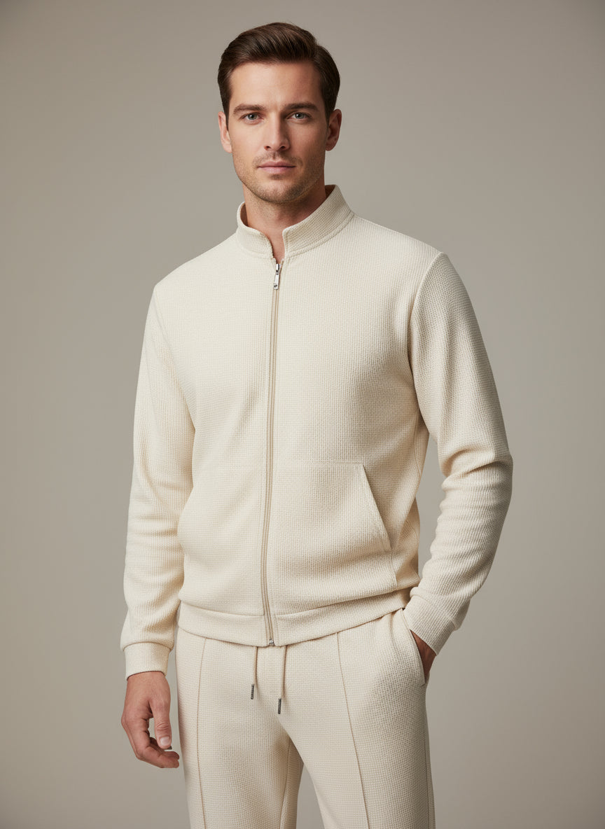 Lauxs - Exclusive Men's Waffle Knit Suit