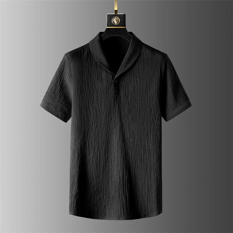 Lauxs Ice Silk Linen Summer Elegance Set